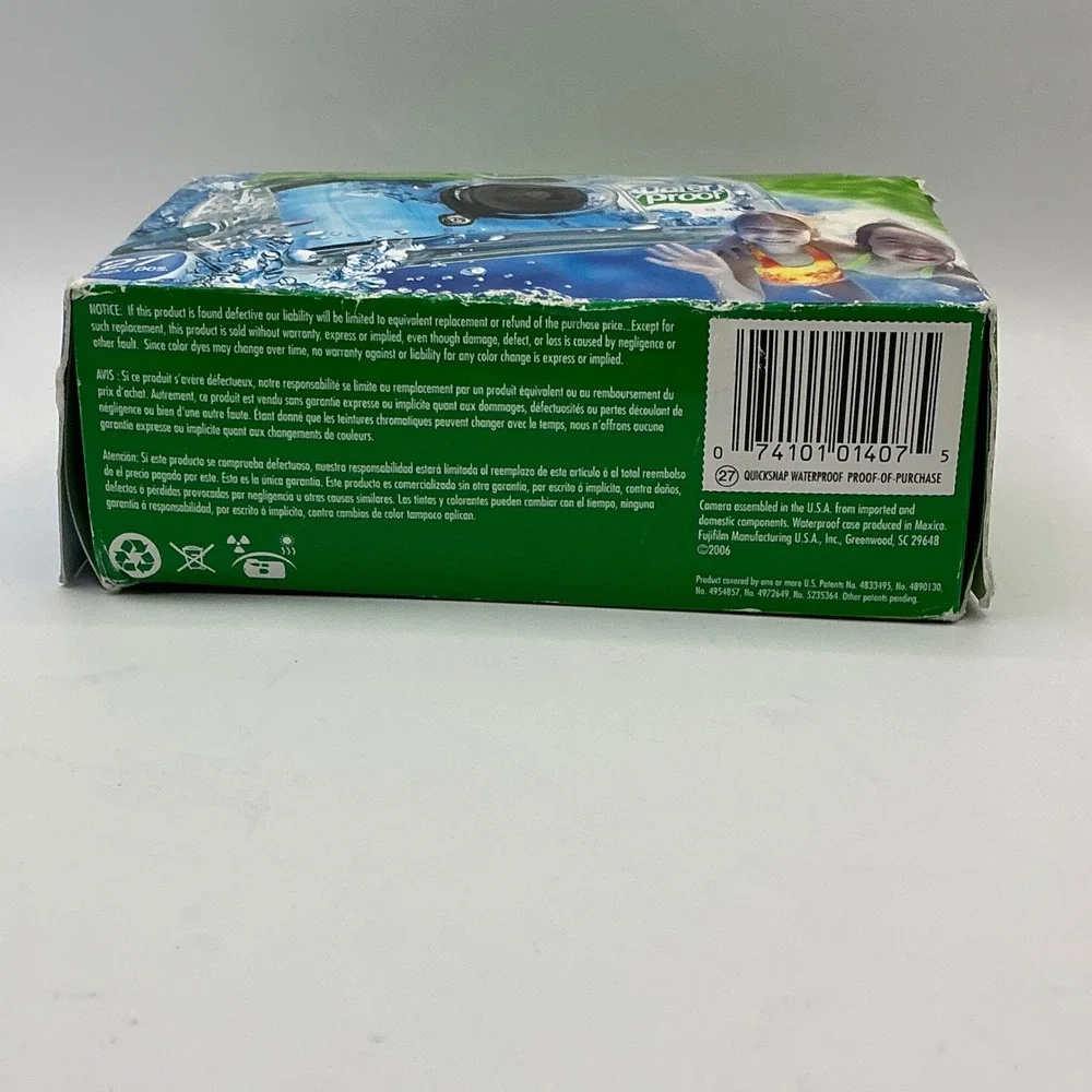 Fujifilm QuickSnap Waterproof Disposable Camera 27